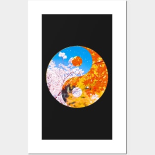 Spring-Autumn Yin-Yang Posters and Art